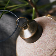 Small Sand Velour Ornament