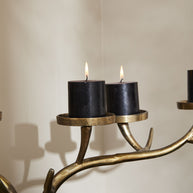 Stag Candle Holder Close-Up