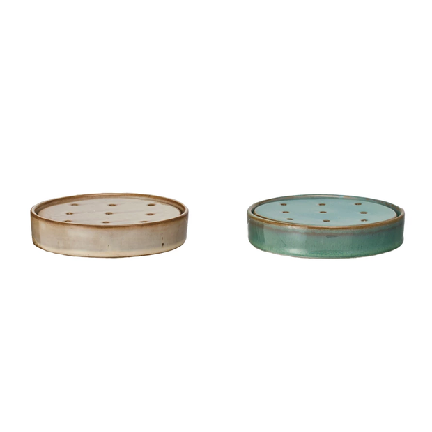 Stoneware Soap Dishes