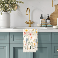 Botanical Wildflower | Recycled Microfiber Waffle Tea Towel