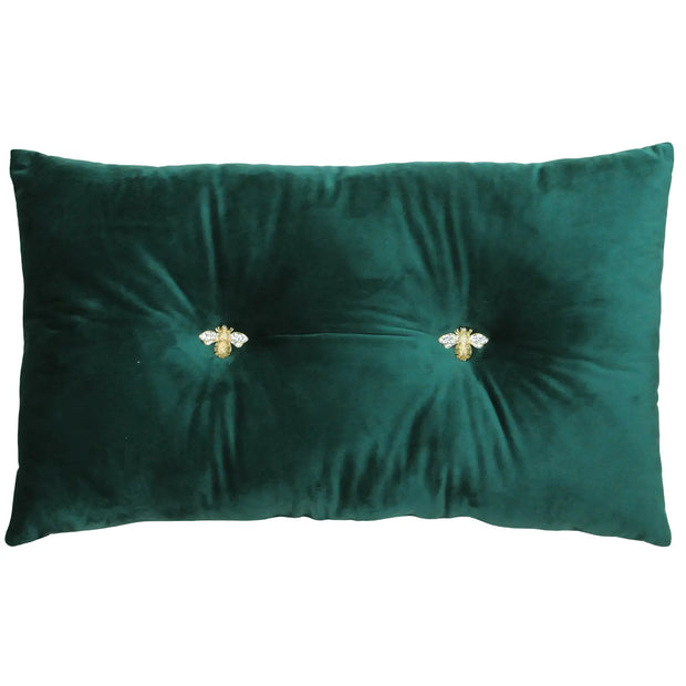 Bumble Bee Velvet Cushion