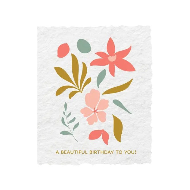 "A Beautiful Birthday to You!" Greeting Card