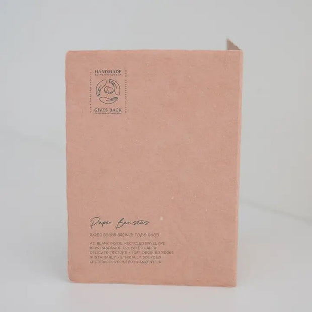 Back-"I have a little crush on you" Greeting Card