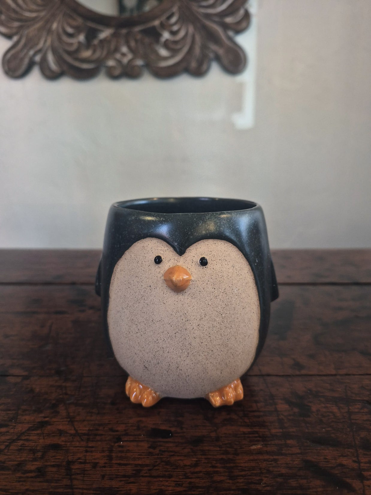 Ceramic Penguin Planters, 3 sizes