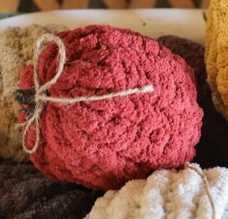 Knit Pumpkins by Sand & Pine