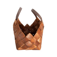 Woven Baskets with Handles, 3 Sizes