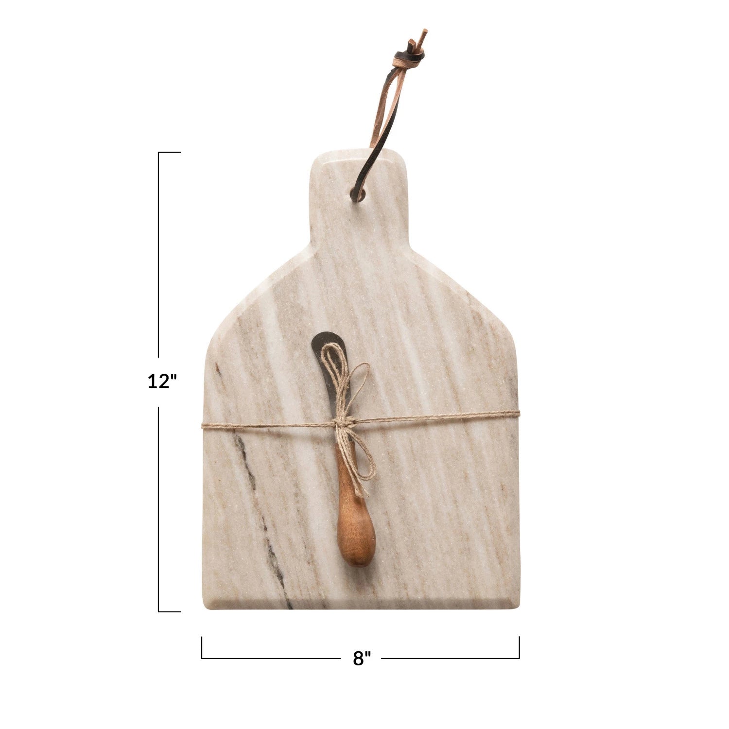 Cheese/Cutting Board with Canape Knife