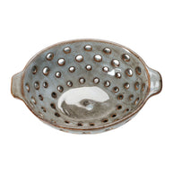 Stoneware Berry Bowl with Glaze