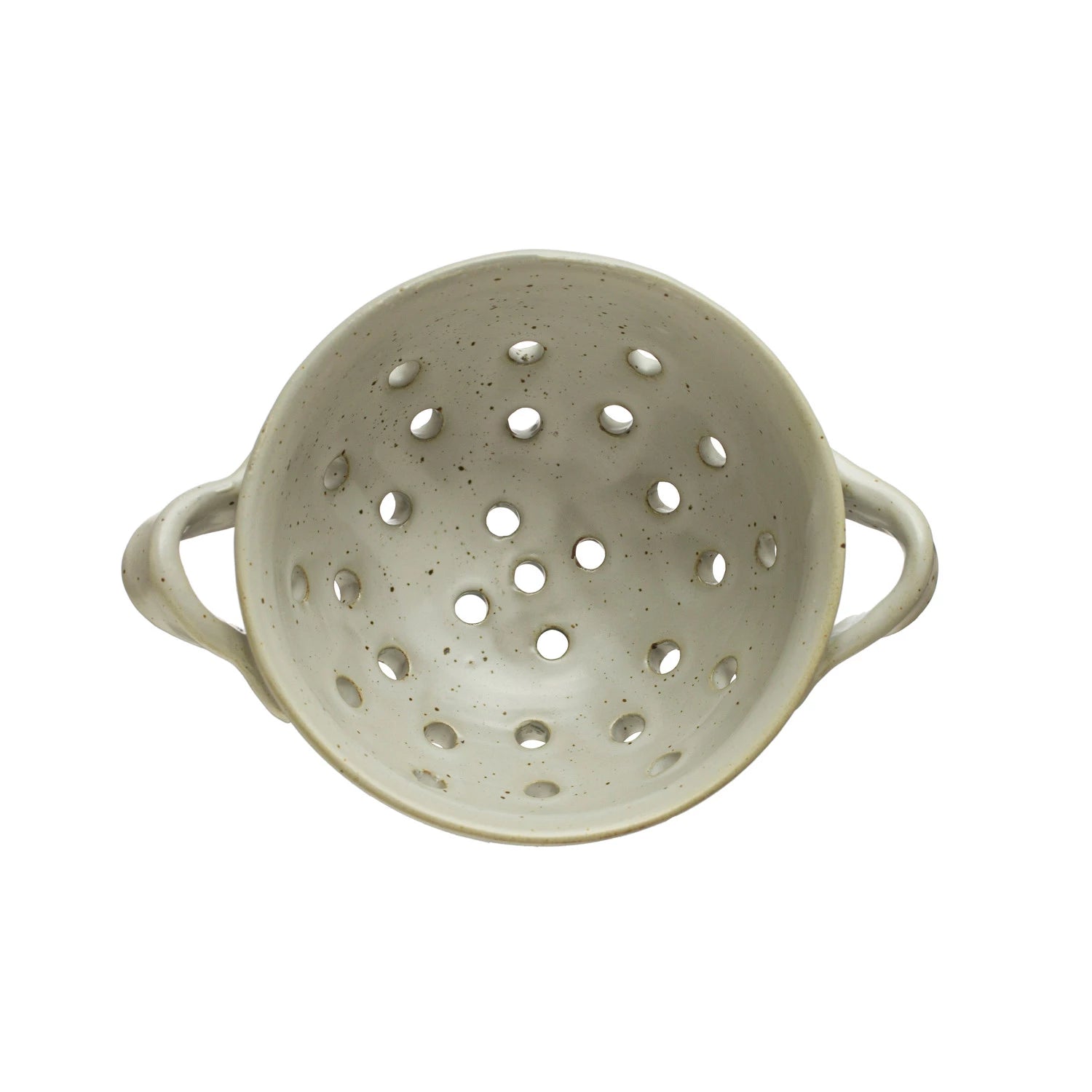 Stoneware Berry Bowl with Handles