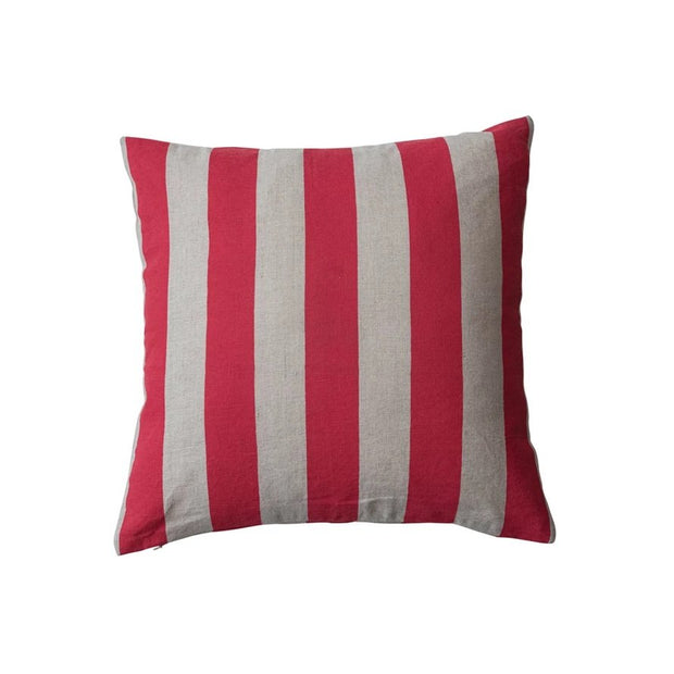 20" Striped Pillow, Multiple Color Options