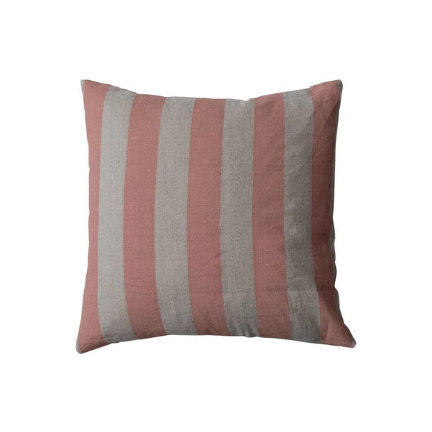 20" Striped Pillow, Multiple Color Options