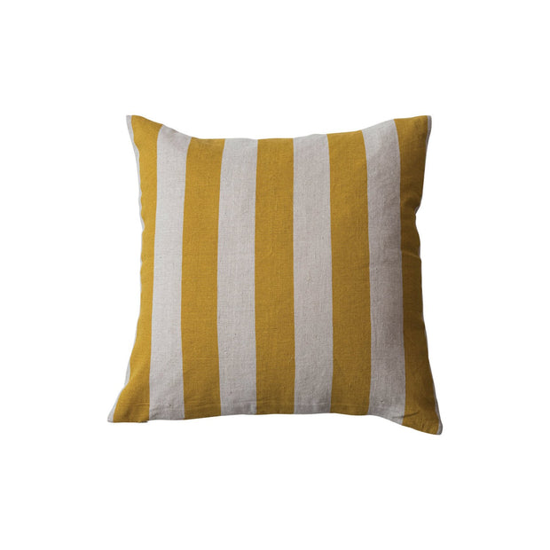 20" Striped Pillow, Multiple Color Options