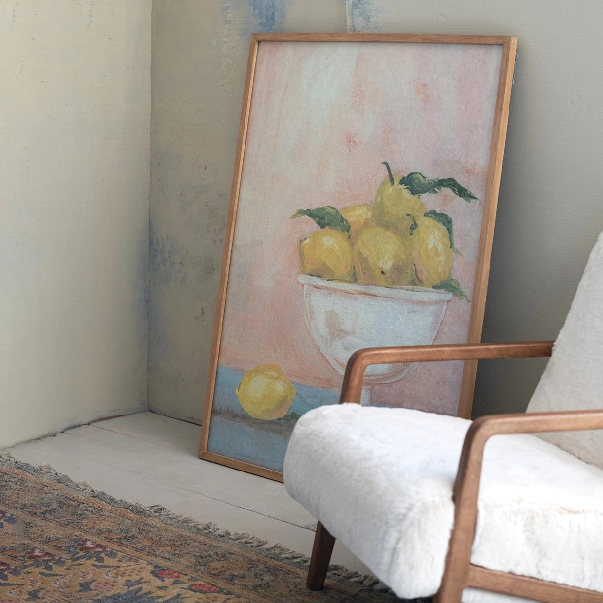 Large Lemon Wall Print