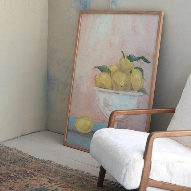 Large Lemon Wall Print