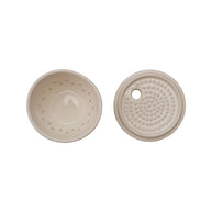 Stoneware Garlic/Ginger Grater and Storage