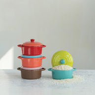 Multi-bright colored brie bakers