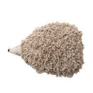 Cotton & Velvet Tufted Hedgehog Toy with Embroidery