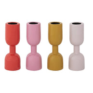 Enameled Aluminum Taper Holder, 4 Colors