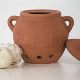 Fox Run Garlic Keeper, Terra Cotta
