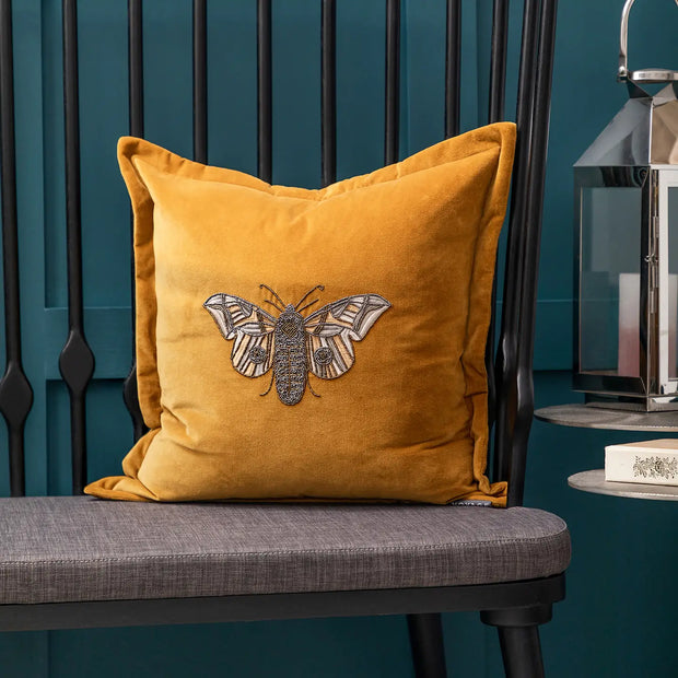 Luna Embroidered Cushion