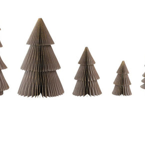 Set of 5 Folding Paper Trees