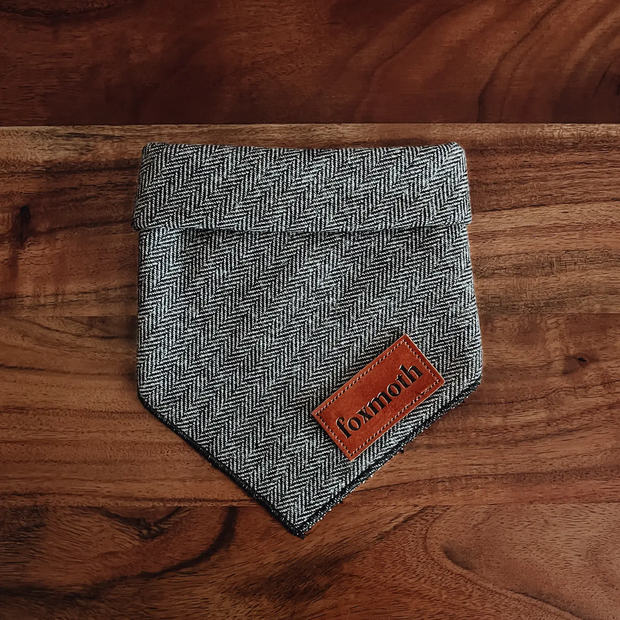 Herringbone Flannel Pet Bandana