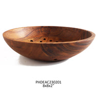 Wooden Berry Washing Bowl