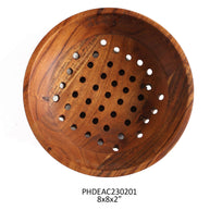 Wooden Berry Washing Bowl