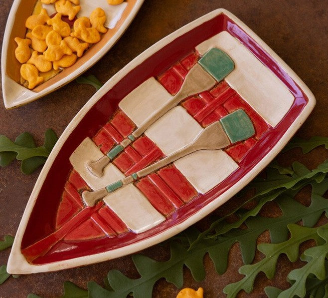 Ceramic Boat Platters, 2 sizes