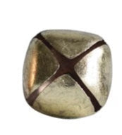 Metal Bottle Stopper with Jingle Bell, Gold